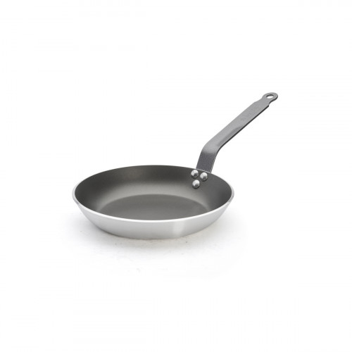 Poêle rond aluminium Revêtement anti-adhésif Ø 24 cm Choc Resto Induction De Buyer
