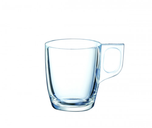 Tasse à expresso rond transparent verre trempé 9 cl Ø 8,4 cm Voluto Arcoroc