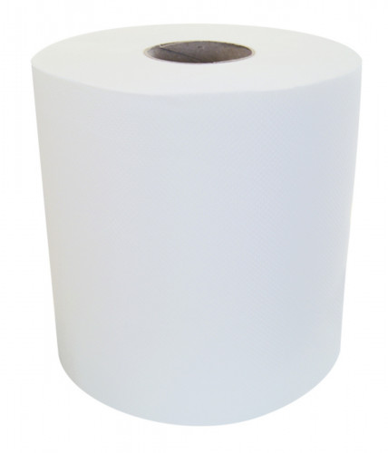 Bobine à dévidage central blanc ouate de cellulose 18,3x22 cm Softclean (6 pièces)