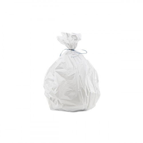 Sac à déchets plastique blanc 30 L 10 microns (1000 pièces)