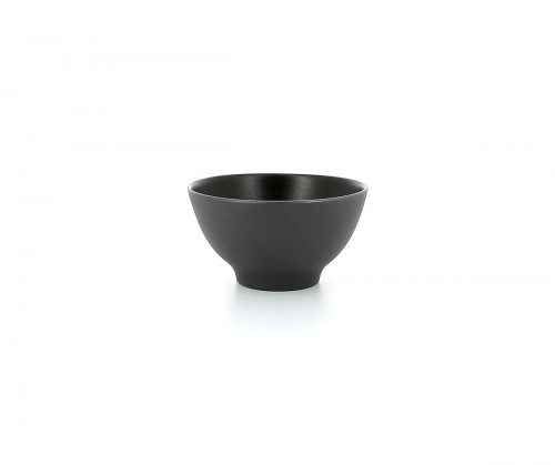 Bol rond noir porcelaine culinaire Ø 12 cm Equinoxe Revol
