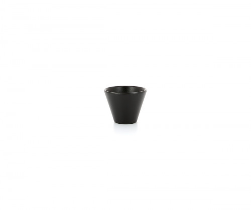 Pot à sauce rond noir porcelaine culinaire Ø 6,3 cm Equinoxe Revol