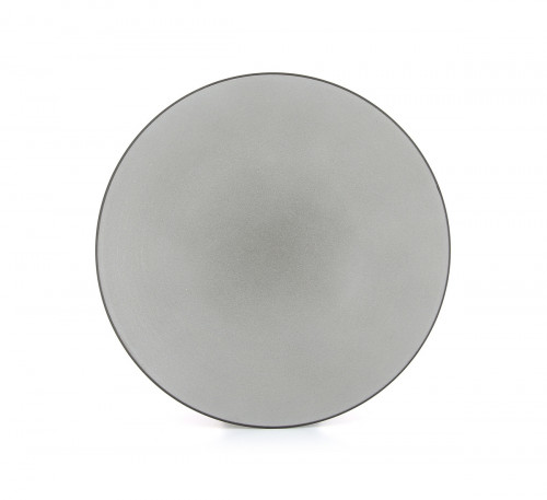 Assiette coupe plate rond gris porcelaine culinaire Ø 28 cm Equinoxe Revol
