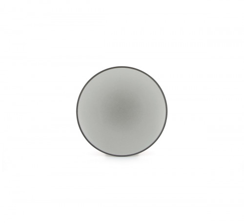 Assiette coupe plate rond gris porcelaine culinaire Ø 16 cm Equinoxe Revol