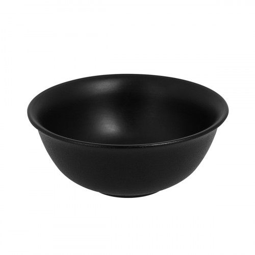 Bol rond noir porcelaine vitrifiée Ø 16 cm Neo Fusion Rak