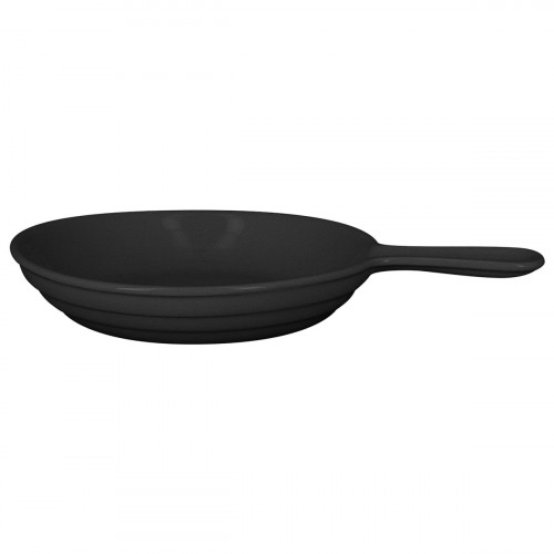 Poêlon rond noir porcelaine vitrifiée Ø 16 cm Chefs Fusion Rak