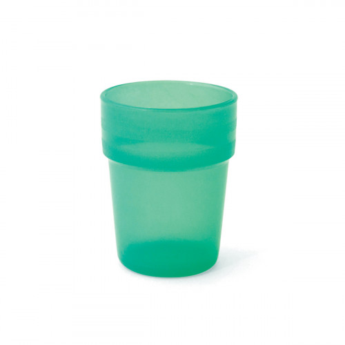 Gobelet vert polypropylène (pp) 16 cl Vaisselle Enfance Plastorex