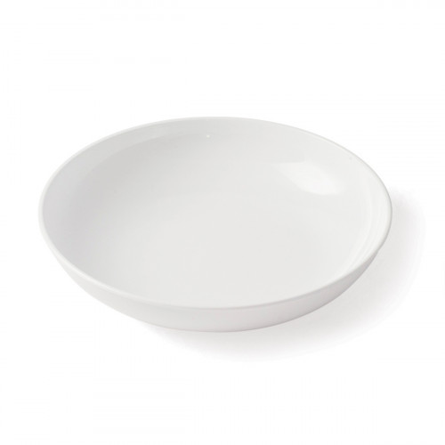 Assiette plate rond blanc polypropylène (pp) Ø 18,5 cm Vaisselle Enfance Plastorex