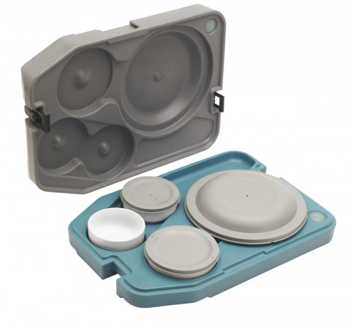 Plateau repas isotherme plastique 37x53x10,5 cm Pâtissier Tablotherm Cambro