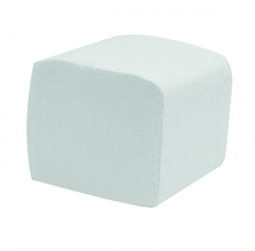 Papier toilette blanc ouate de cellulose 11x19 cm Softclean (36 pièces)