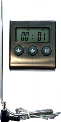 Thermomètre digital spécial four cuisson min -50 °C max 300 °C +/- 1 °C Alla France