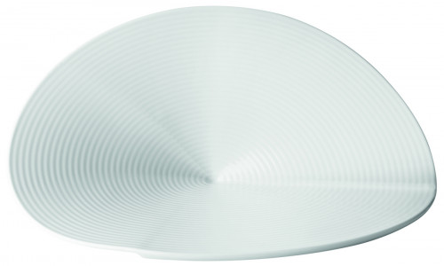Assiette de présentation blanc porcelaine culinaire 29x18 cm Canopee Pillivuyt