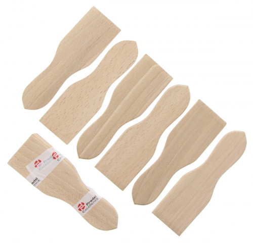 Spatule bois (6 pièces)