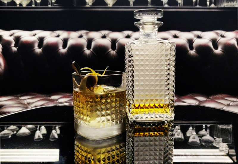 Dash bottle transparent 5,7x5,7x13,5 cm 10 cl Mixology Luigi Bormioli