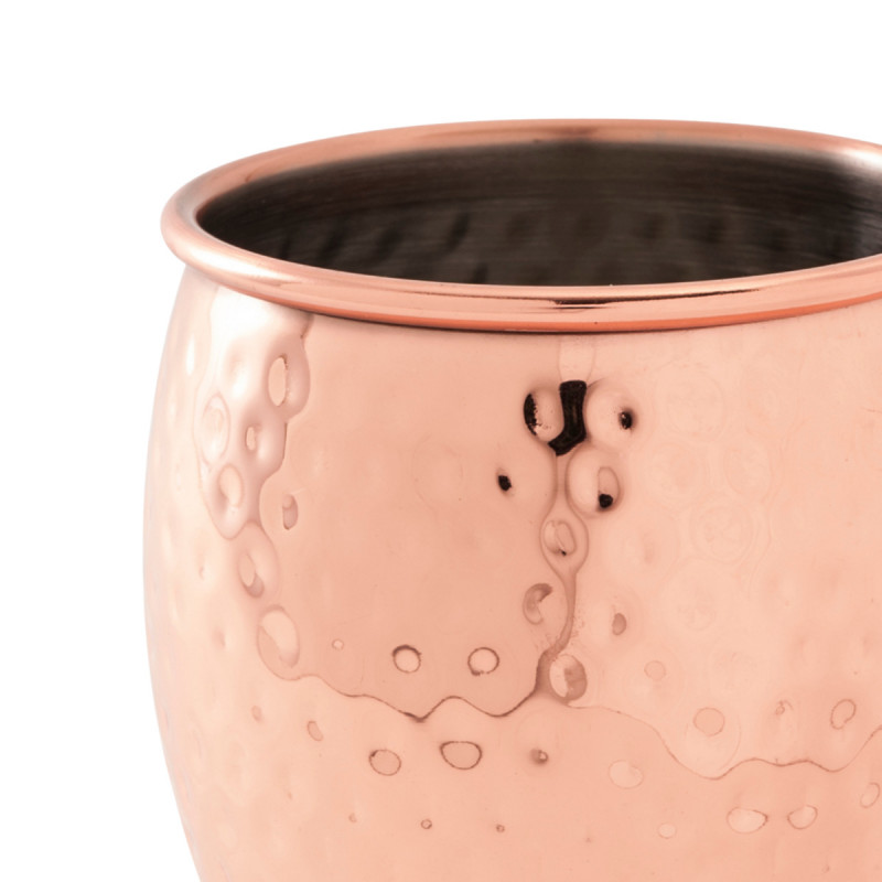 Moscow mule rond cuivre inox 18/10 47,3 cl Ø 9,2 cm Moscow Mule Pro.mundi