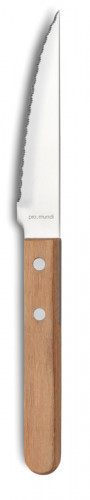 Couteau à steak brun 21 cm Elite Pro.mundi