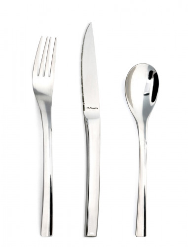 Fourchette de table inox 18/0 20,5 cm Trilogy Amefa