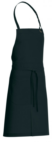 Tablier à bavette noir Taille unique Dan Molinel