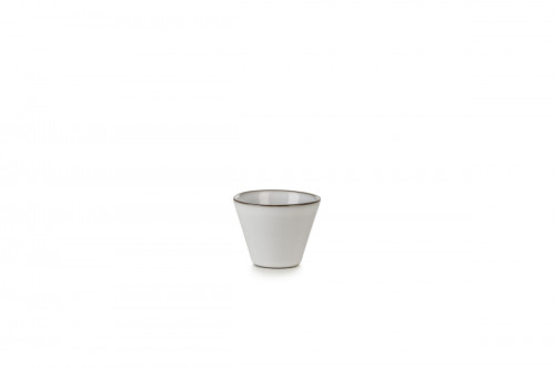 Pot à sauce rond blanc porcelaine culinaire Ø 6,3 cm Equinoxe Revol
