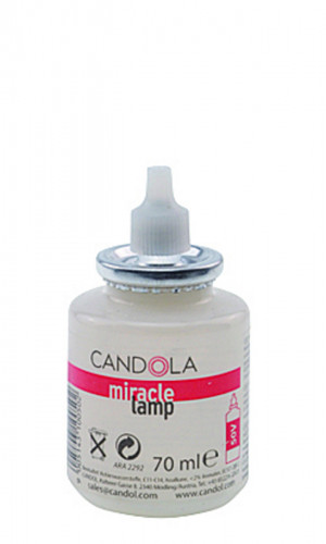 Recharge 20h pour photophore à huile PICOLO Ø 4 cm 8 cm Candola