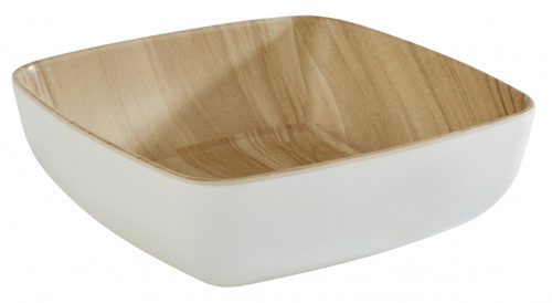 Corbeille mélamine blanc 16,5x16,5x5,5 cm Frida Aps