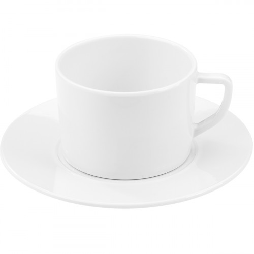Tasse à thé rond blanc mélamine 23 cl Ø 8 cm Prestige Platex