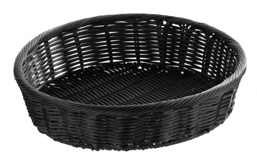 Panière polypropylène (pp) noir Ø 32 cm 8 cm Evento Degrenne