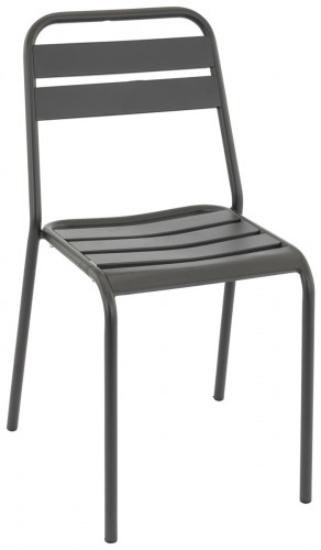 Chaise gris anthracite 82x44x51 cm Bastille Flexmob