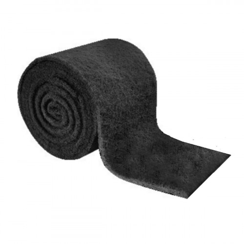 Rouleau abrasif noir 3 m x 14 cm
