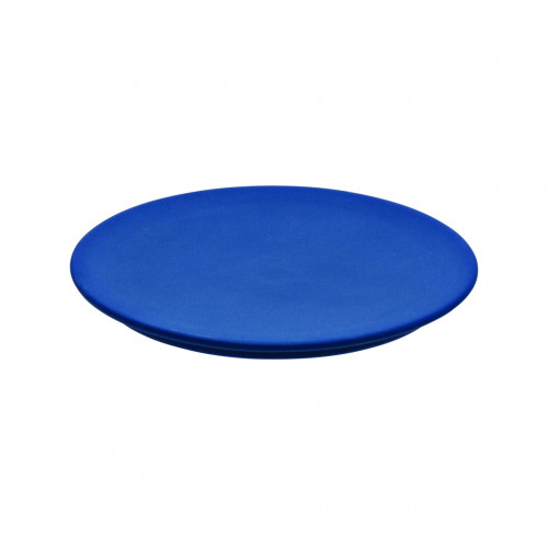 Couvercle rond bleu grès émaillé Ø 12,5 cm Gourmet Degrenne