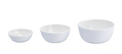 Ramequin rond blanc mélamine Ø 6 cm Wave Platex