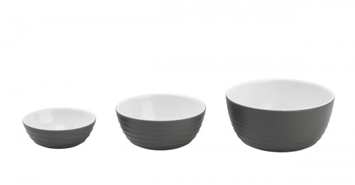 Ramequin rond gris mélamine Ø 7,3 cm Wave Platex