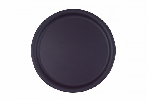 Plateau anti-dérapant polyester noir Ø 36 cm Limo Platex