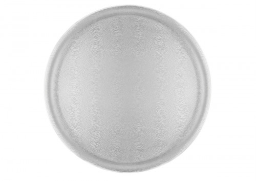 Plateau anti-dérapant polyester argent Ø 45 cm Limo Platex