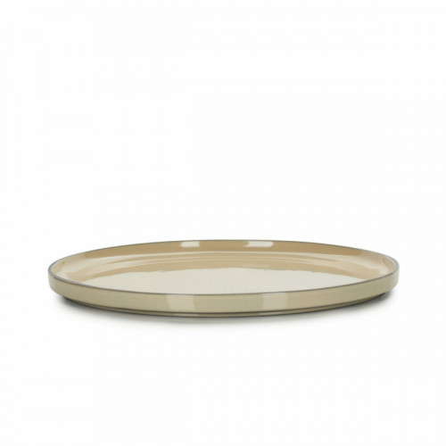 Assiette plate rond muscade porcelaine culinaire Ø 30 cm Caractère Revol