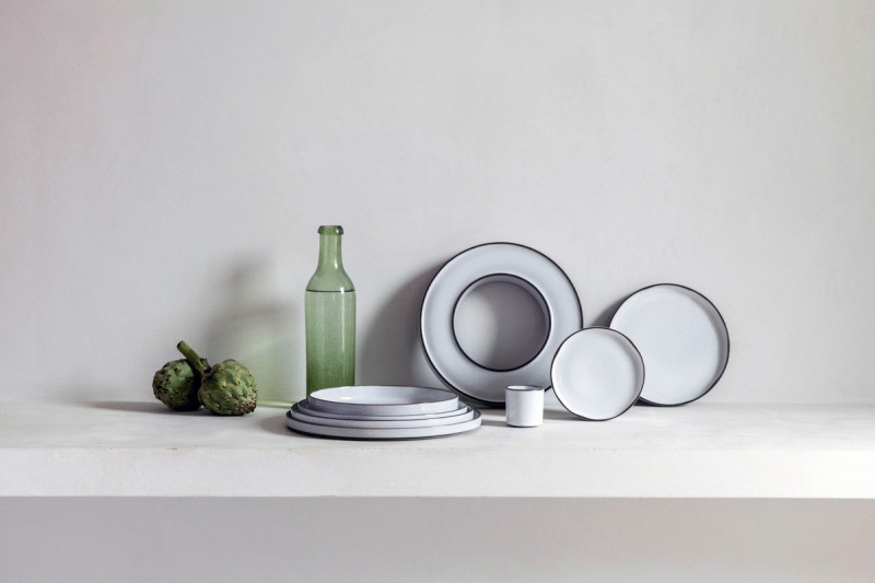 Assiette plate rond muscade porcelaine culinaire Ø 30 cm Caractère Revol
