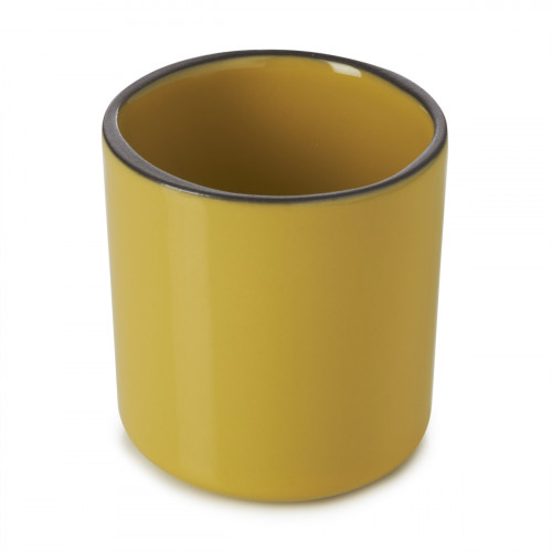 Gobelet expresso rond jaune porcelaine culinaire 8 cl Ø 5,8 cm Caractère Revol