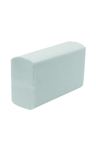 Essuie-mains rectangulaire blanc ouate de cellulose 24x21,6 cm (25 pièces)