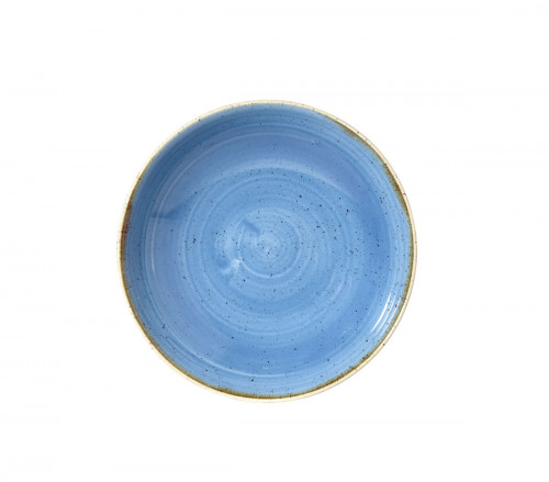 Assiette coupe creuse rond Cornflower porcelaine vitrifiée Ø 24,8 cm Stonecast Cornflower Churchill