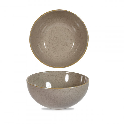 Bol rond peppercorn porcelaine vitrifiée Ø 18,3 cm Stonecast Grey Churchill