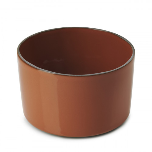 Bol rond rouge porcelaine culinaire Ø 11 cm Caractère Revol