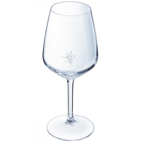Verre à pied jaugé grappe verre 30 cl V.juliette Arcoroc