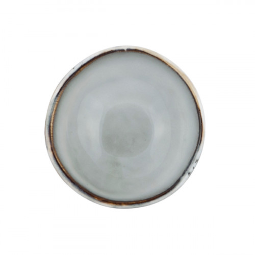 Coupelle organique rond gris grès émaillé Ø 8,3 cm Sky Pro.mundi