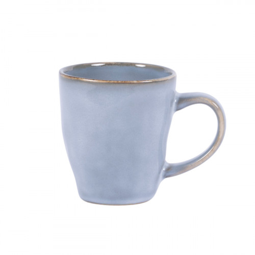 Tasse à thé bleu grès émaillé 18 cl Ø 7,5 cm Sky Pro.mundi