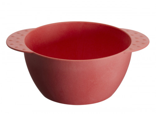 Bol sans couvercle rouge fibre végétale 45 cl Ø 12 cm Lilitouch Saint Romain