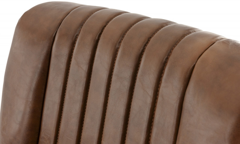 Fauteuil marron 91x65x78 cm Brixton Flexmob