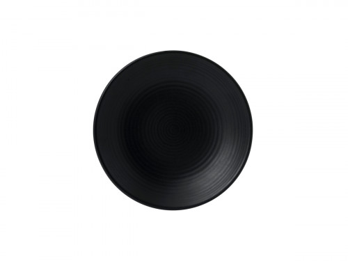Assiette creuse rond Jet porcelaine Ø 24,3 cm Evo Dudson