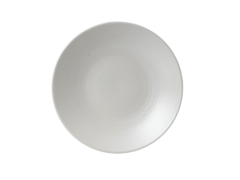 Assiette creuse rond blanc porcelaine Ø 29,3 cm Evo Pearl Dudson