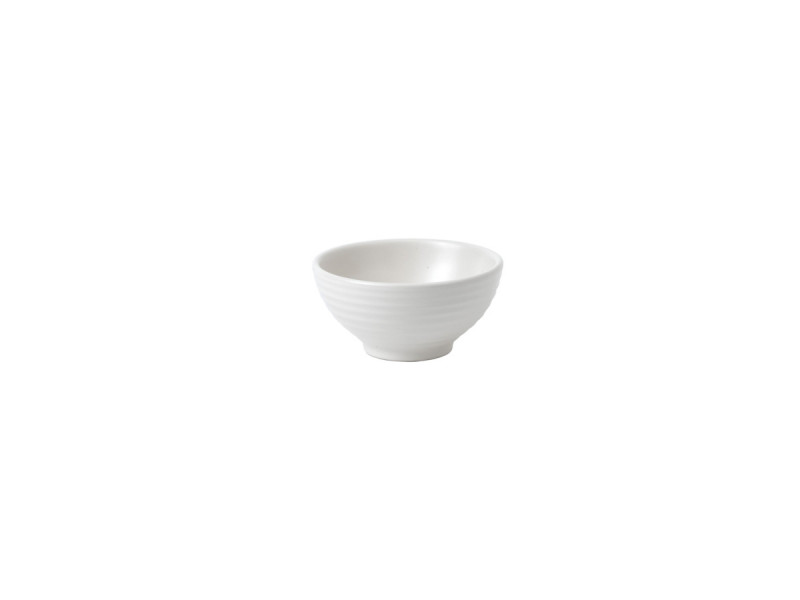 Bol rond blanc porcelaine Ø 10,5 cm Evo Pearl Dudson