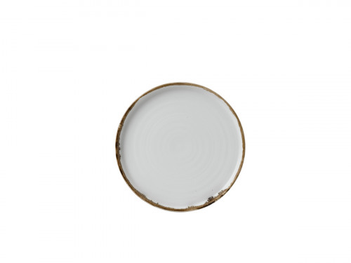 Assiette plate rond blanc porcelaine vitrifiée Ø 21 cm Harvest Dudson
